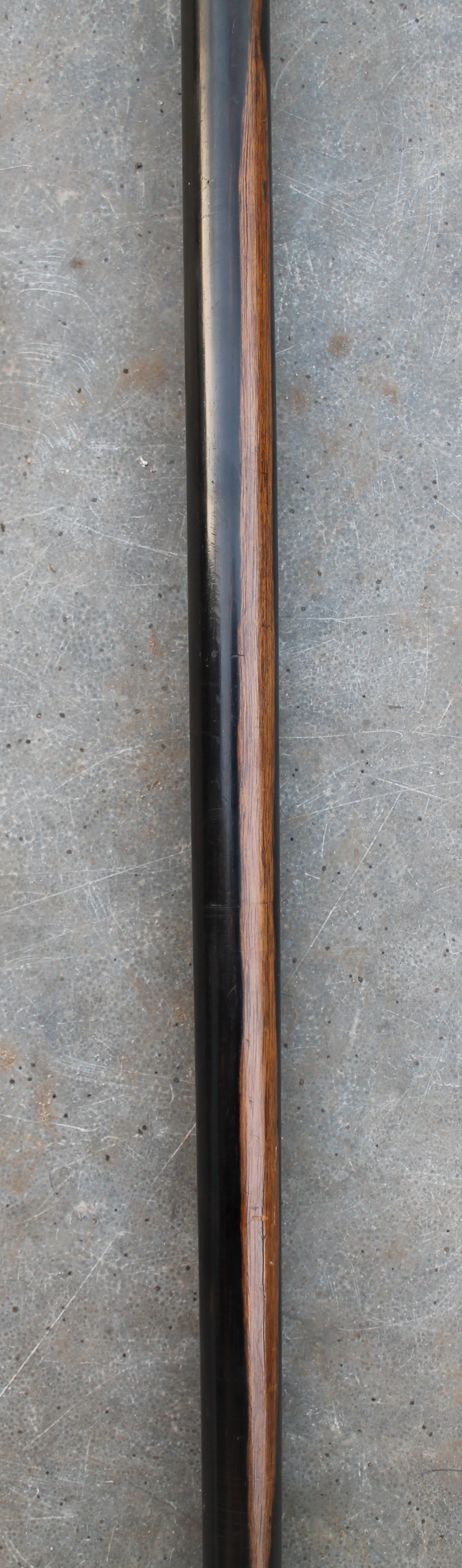 lignum vitae walking stick