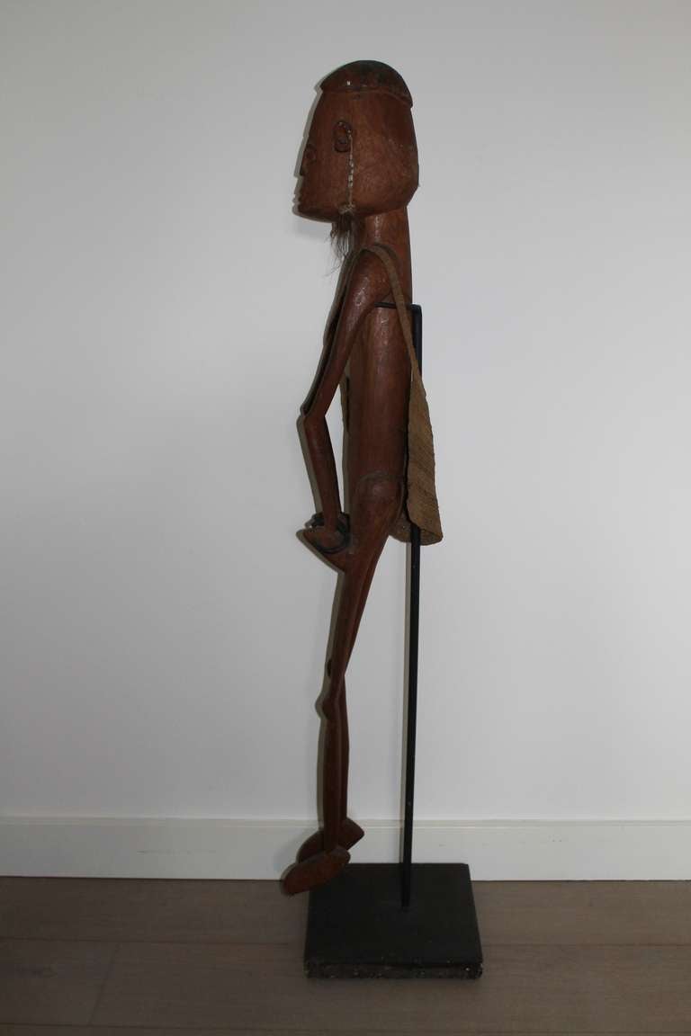 Mid-20th Century Asmat Ancestor Female Sculpture