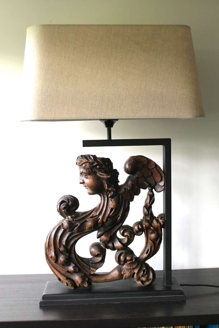 Baroque Pair of Lamps