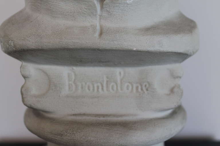Head of Brontolone, Stucco Model, 1920 For Sale 2