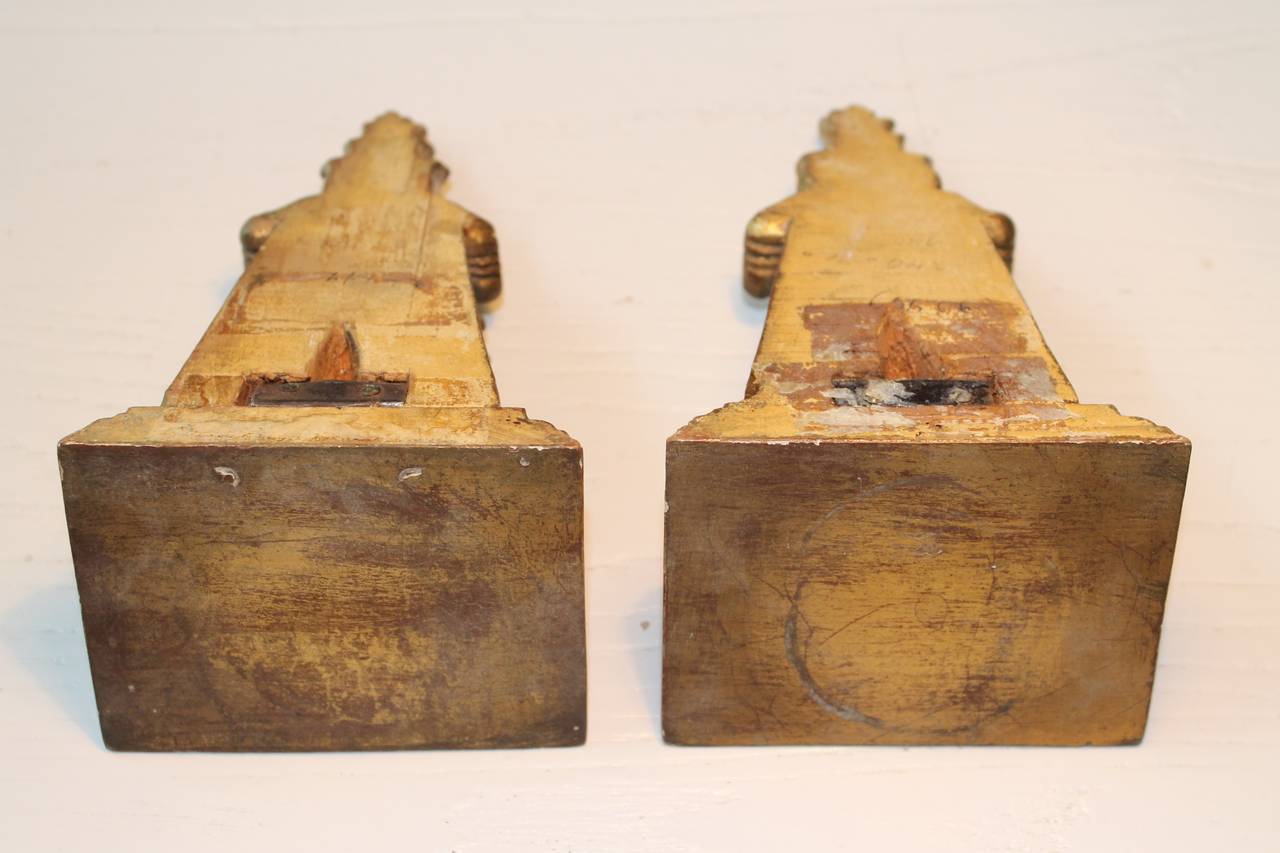 Late 19th Century Pair of Small Consoles
