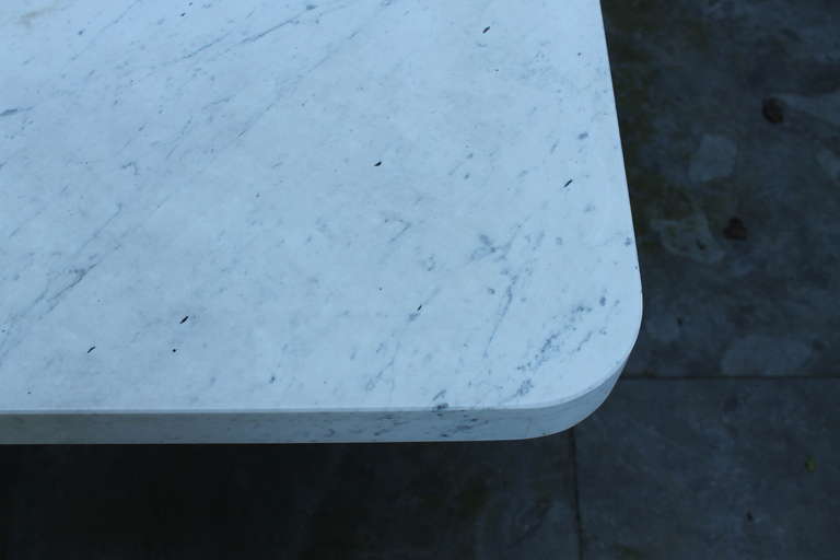 Late 20th Century Carrara Marble Table