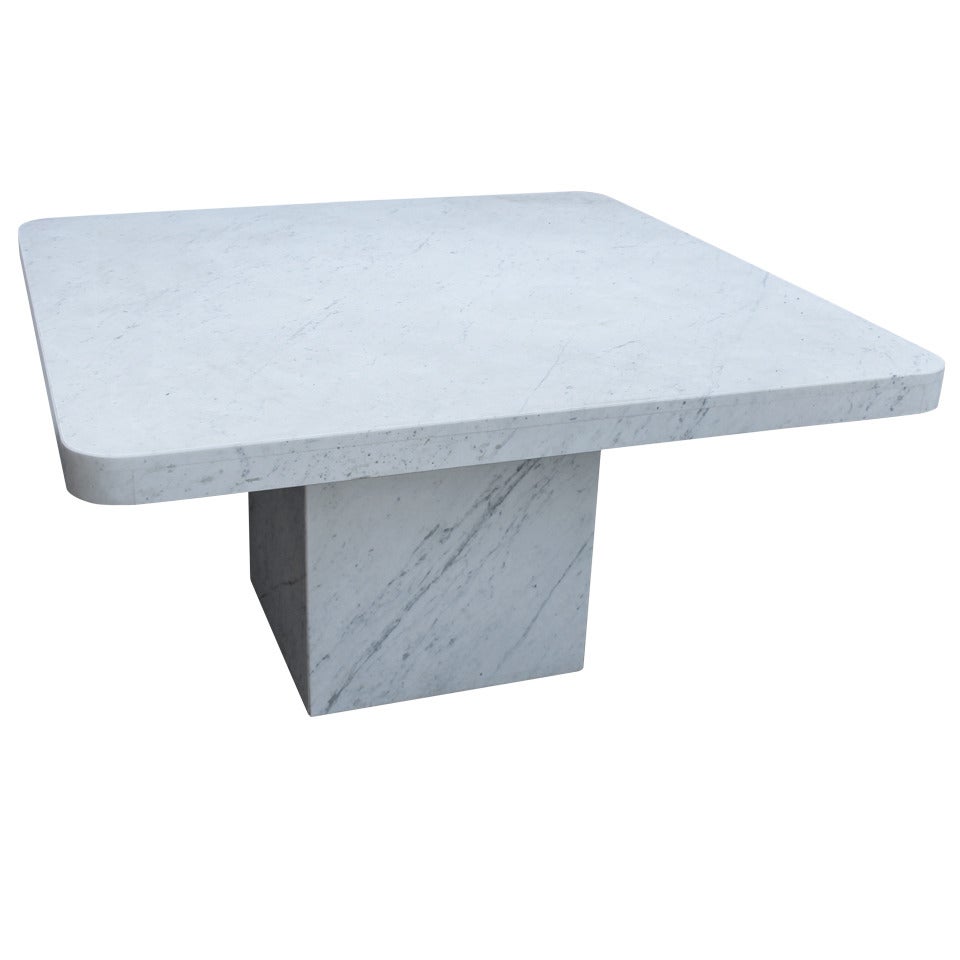 Carrara Marble Table