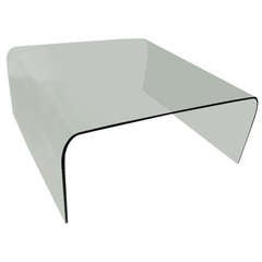 Coffee Table in Bowed Glass 7