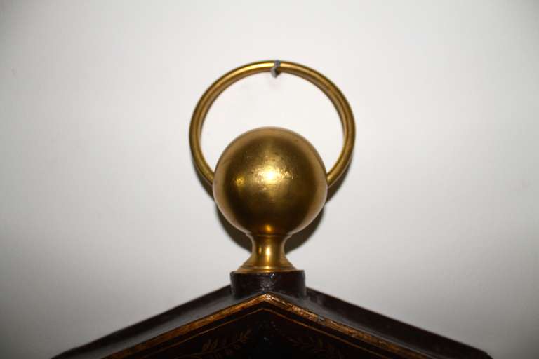 19th Century French 'Oeil de Boeuf' Clock For Sale