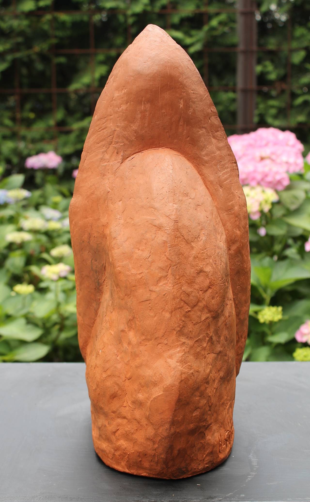 Mid-20th Century Art Deco Macaque In Terracotta, ca. 1930 For Sale