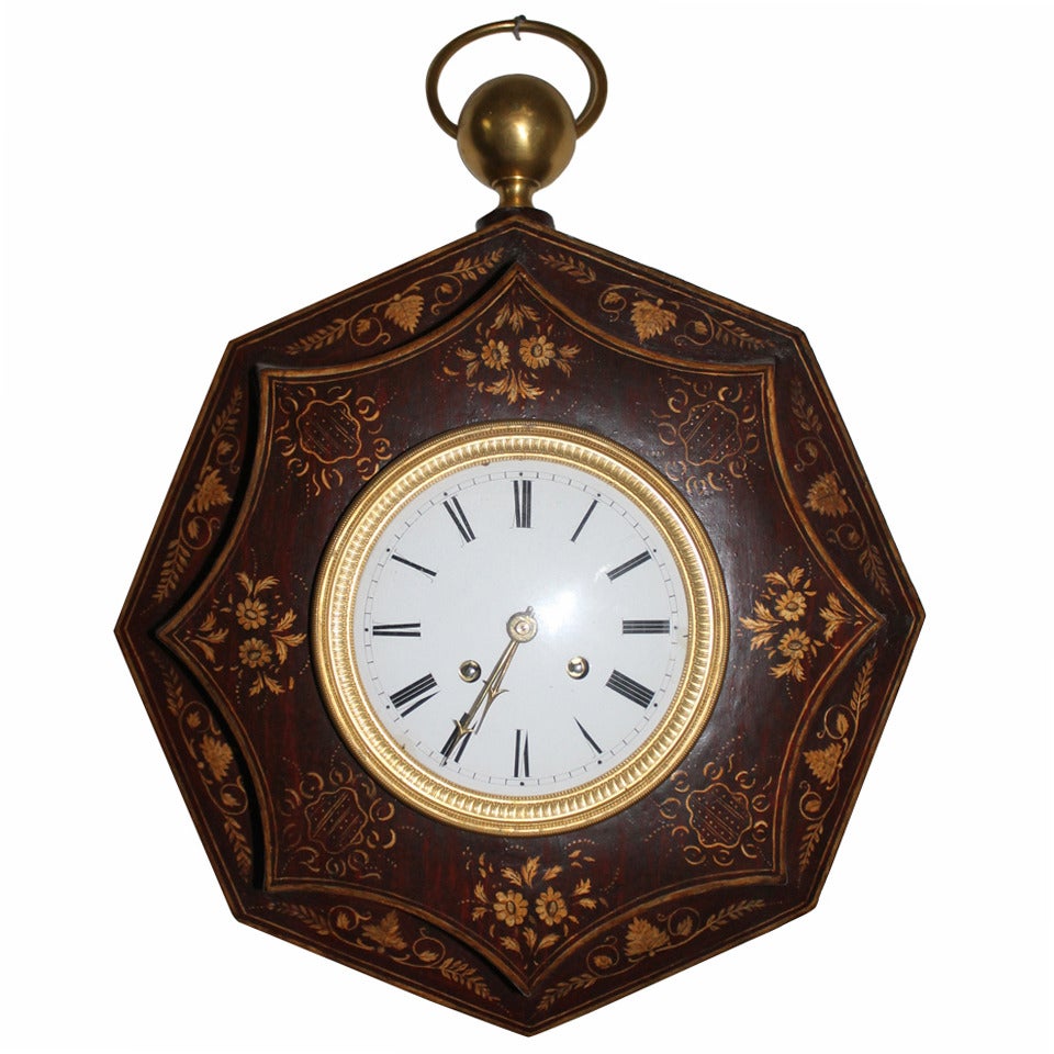 French 'Oeil de Boeuf' Clock For Sale