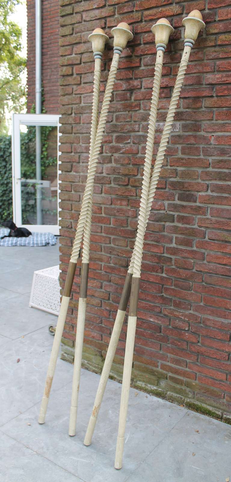 Procession Pole's In Good Condition For Sale In Sint Annaland, NL