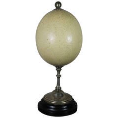Ostrich Egg on a Stand