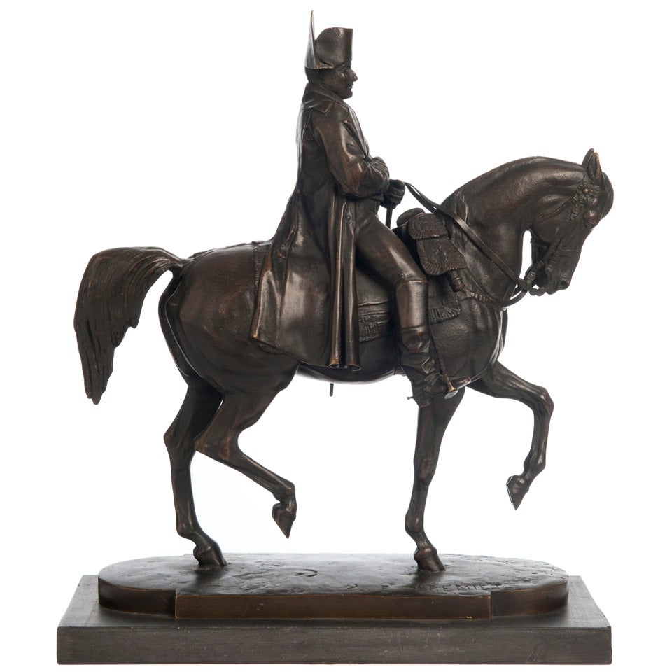 Napoleon Bonaparte on Horseback by Emmanuel Fremiet