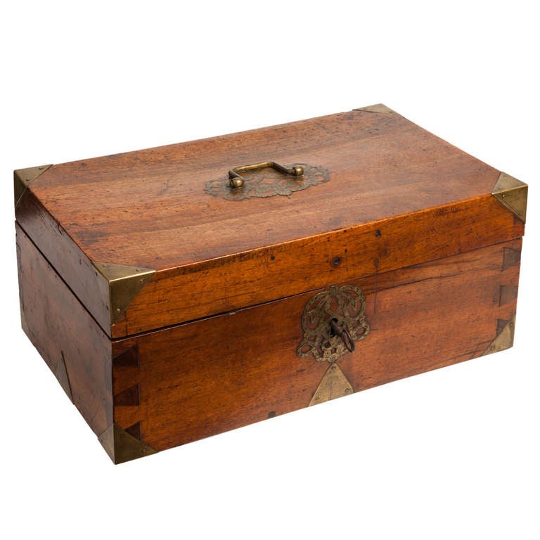 Captain's Writing Box 18th Century at 1stDibs