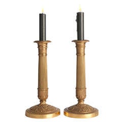 Pair of Candlesticks circa 1850 Pair of Candlesticks circa 1850
