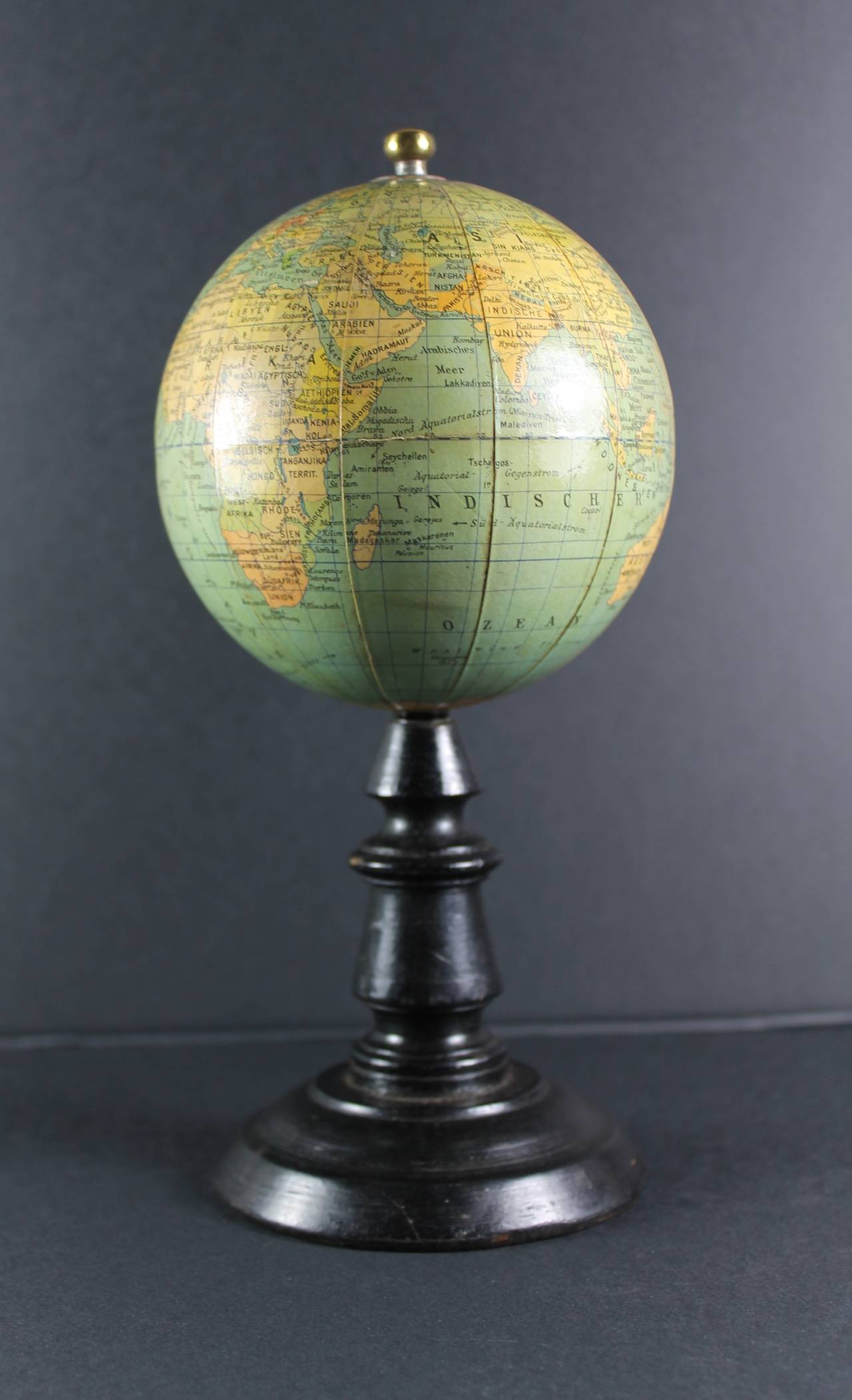 A Small German Globe, ca. 1920