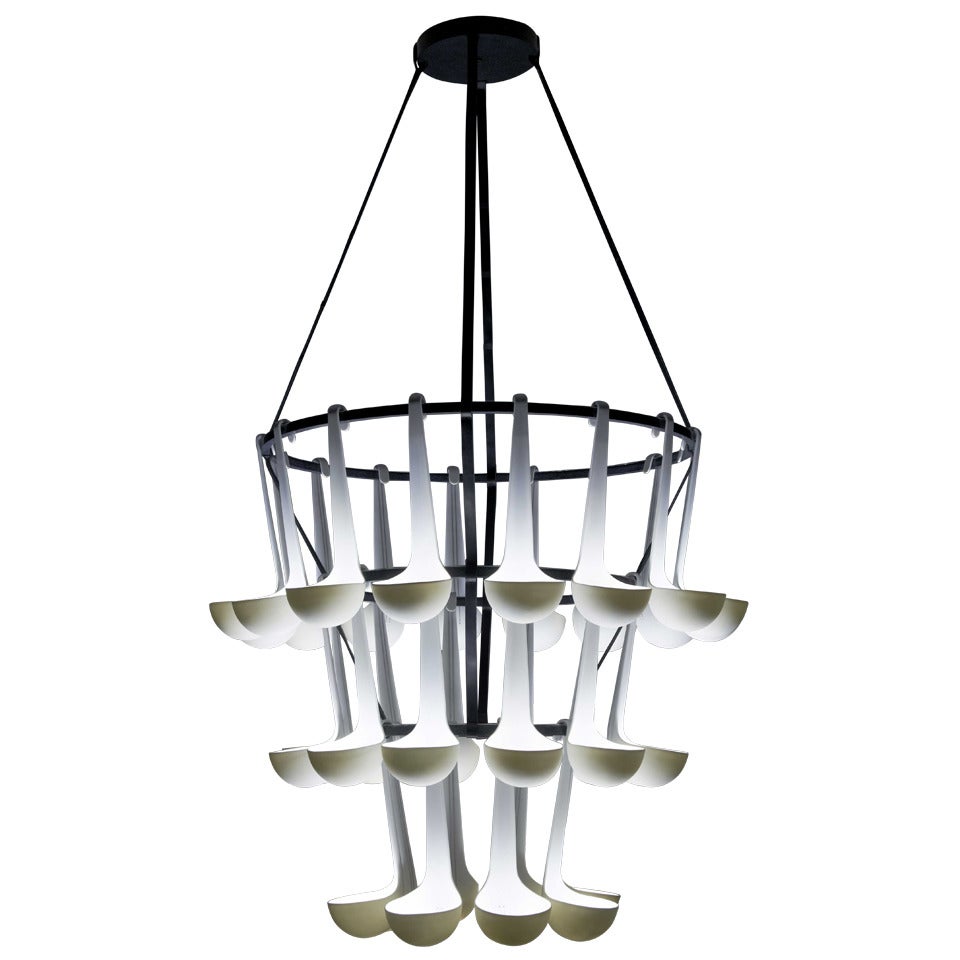 Design Hanging Lamp "Ursule" by Elise Gabriel For Sale