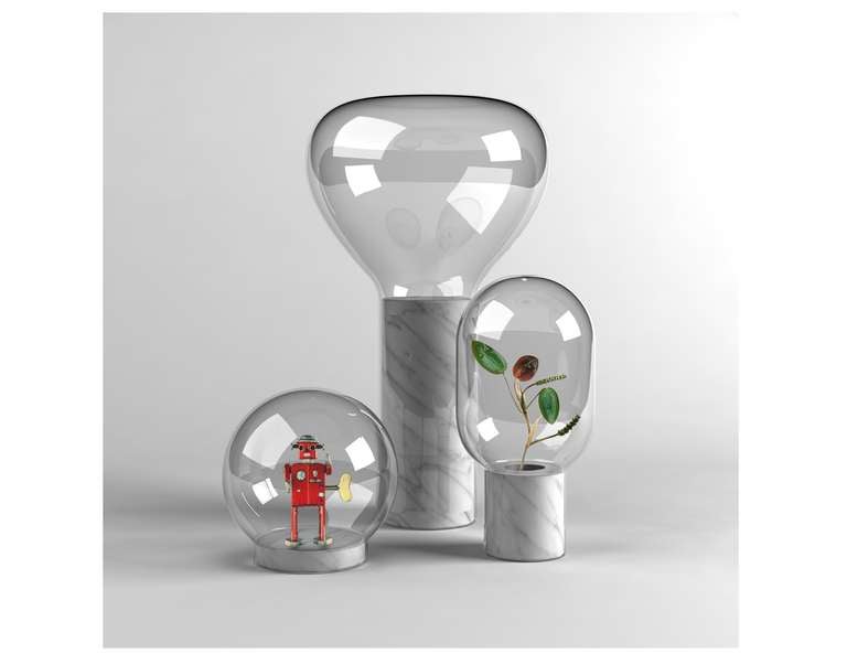 Design Showcase or Sculpture "Les Bulles" by Piergil Fourquié