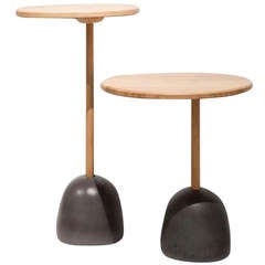 Pedestal Table "Totem" by Piergil Fourquié