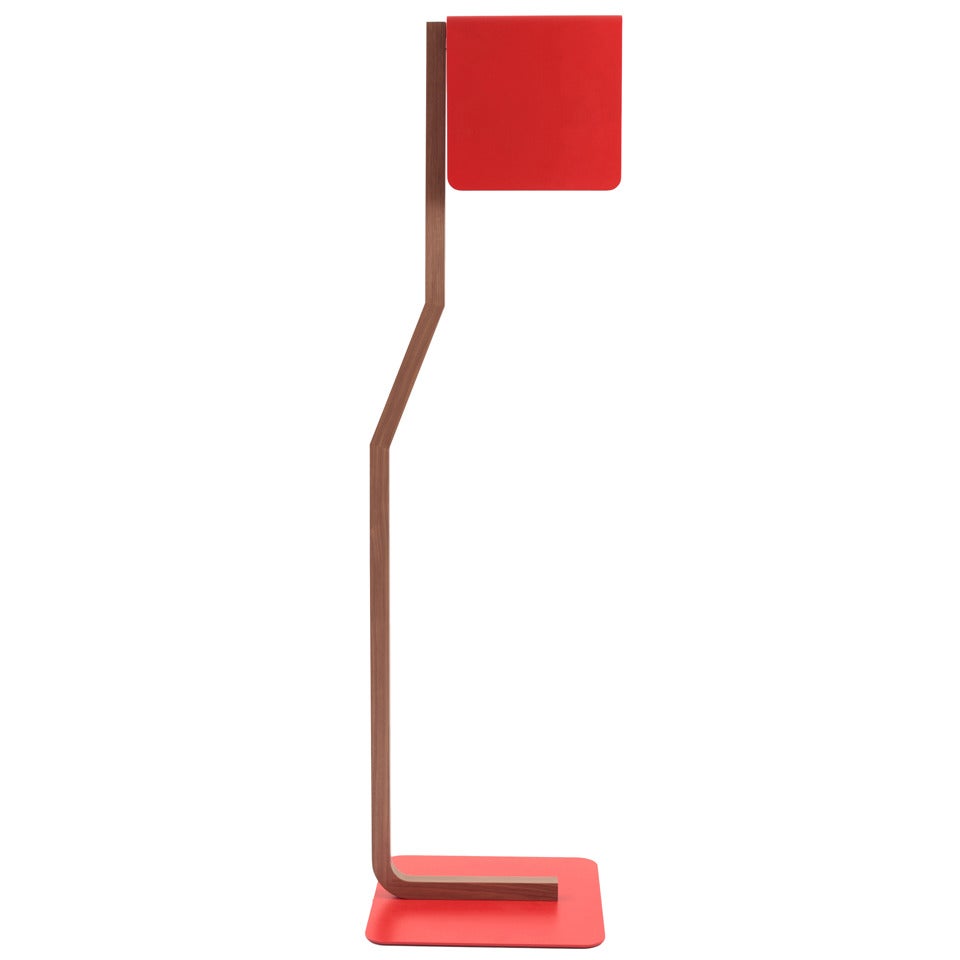 Design Floor Lamp "Signe" by Eric Jourdan For Sale