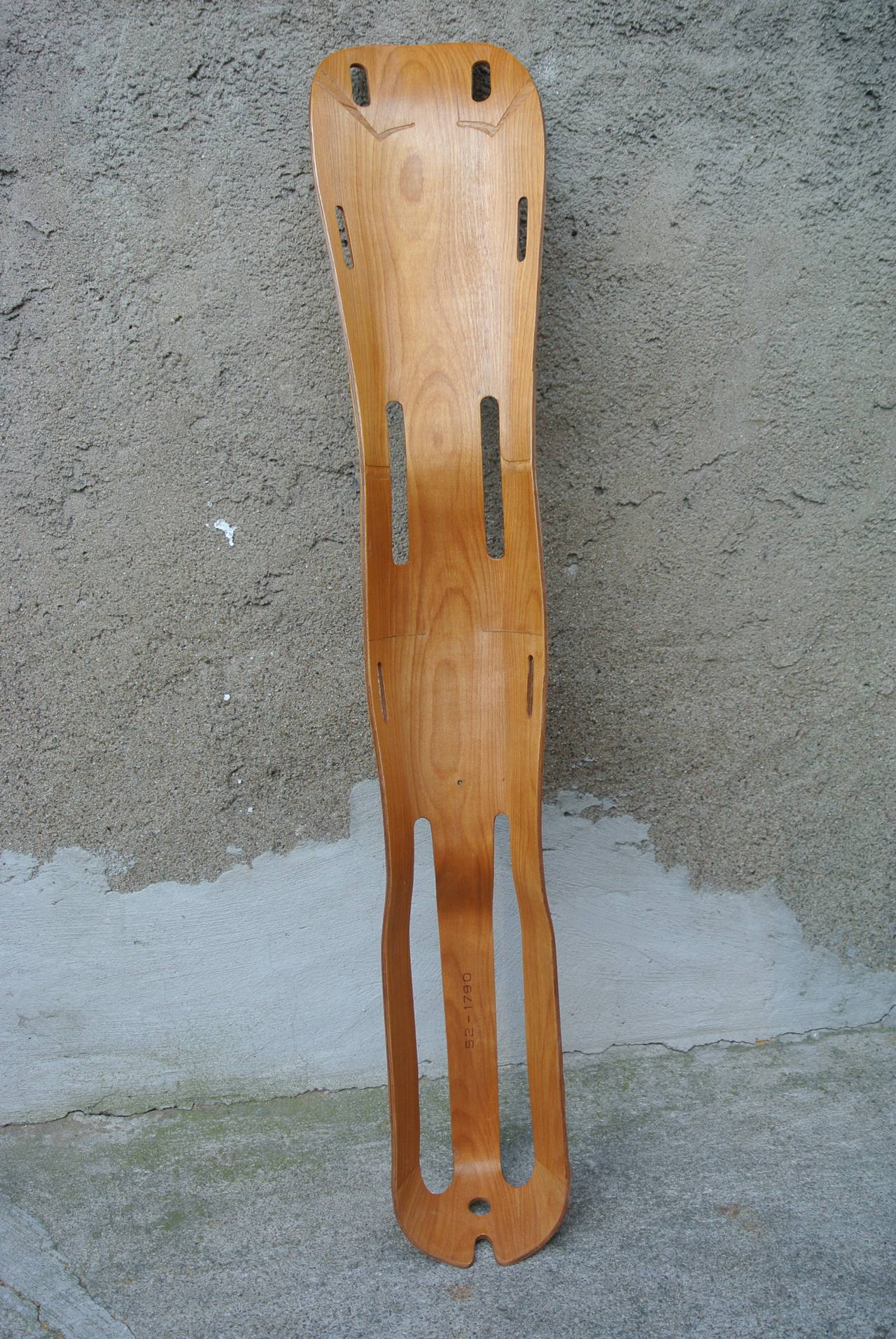 Molded Plywood World War II Leg Splints by Charles Eames for Evans In Excellent Condition For Sale In Morristown, NJ