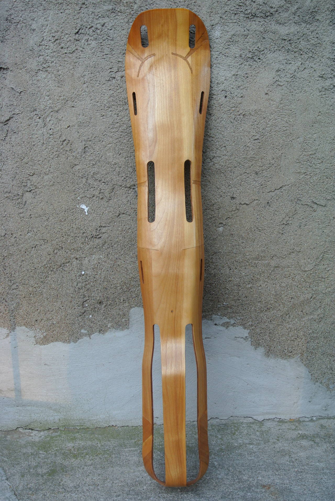 20th Century Molded Plywood World War II Leg Splints by Charles Eames for Evans For Sale