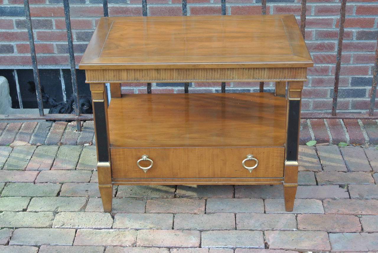 Neoclassical End Table by. Baker