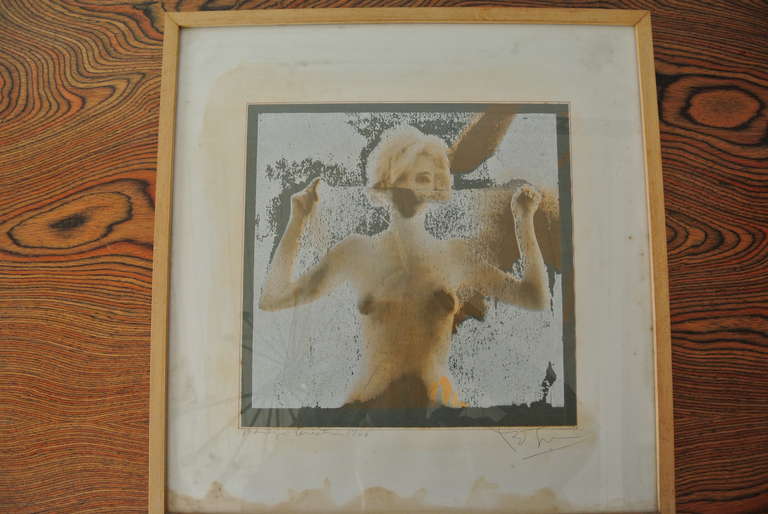 Marilyn Monroe "Marilyn Variation" Screen Print by Bert Stern 1968