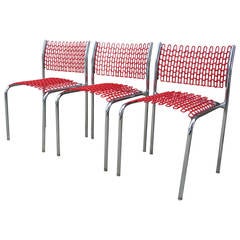 Vintage Thonet Sof-Tek Stacking Chairs by David Roland
