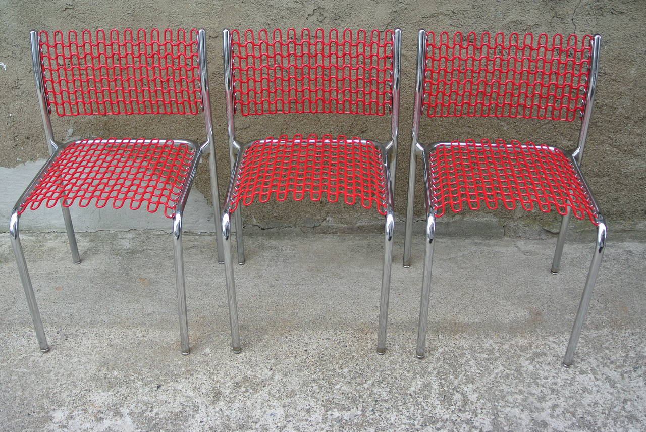 Thonet Sof-Tek Stacking Chairs by David Roland at 1stDibs