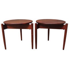 Jens Risom Floating Side Tables