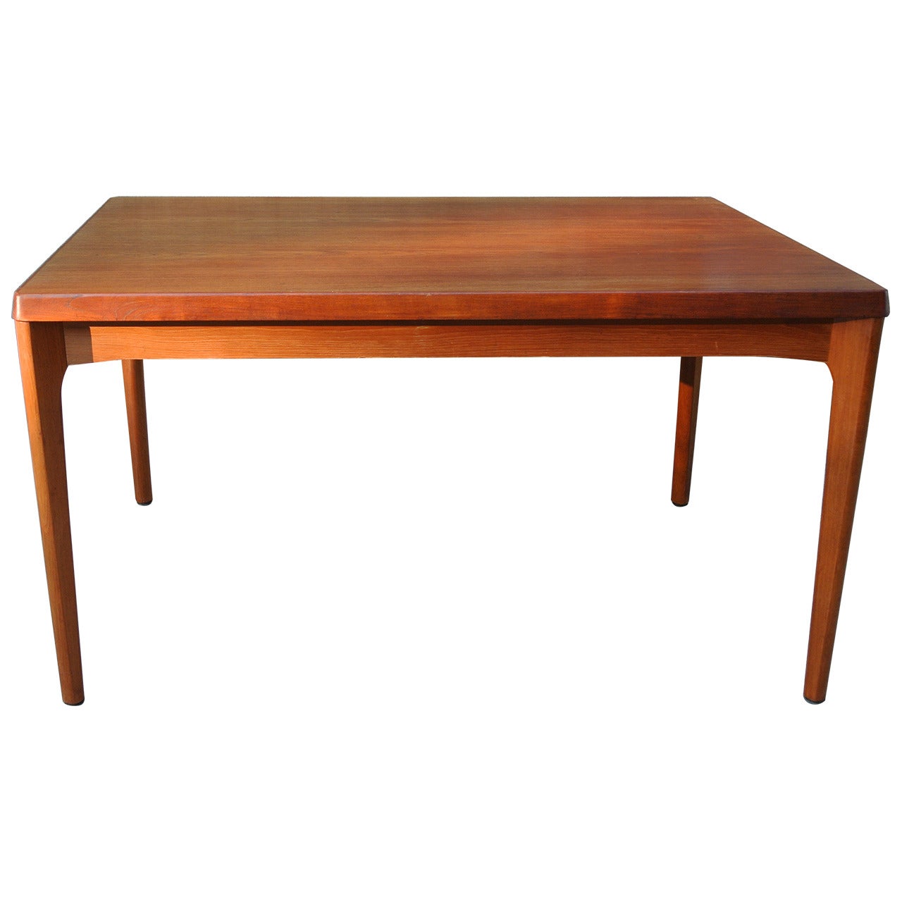 Dining Table in Teak by Henning Kaerjnulf for Vejle Stole For Sale