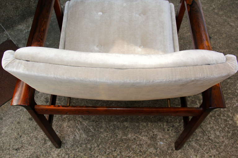 Mid-20th Century Hans Olsen Rosewood Chair for Vatne Mobler