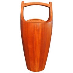 Retro Early Teak Ice Bucket by Jens Quistgaard