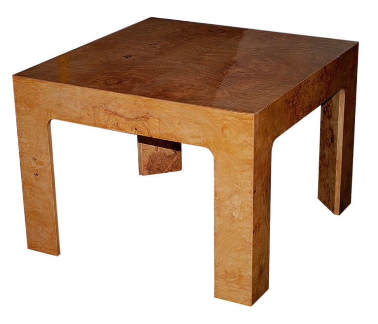 Ron Seff Burl Side Table