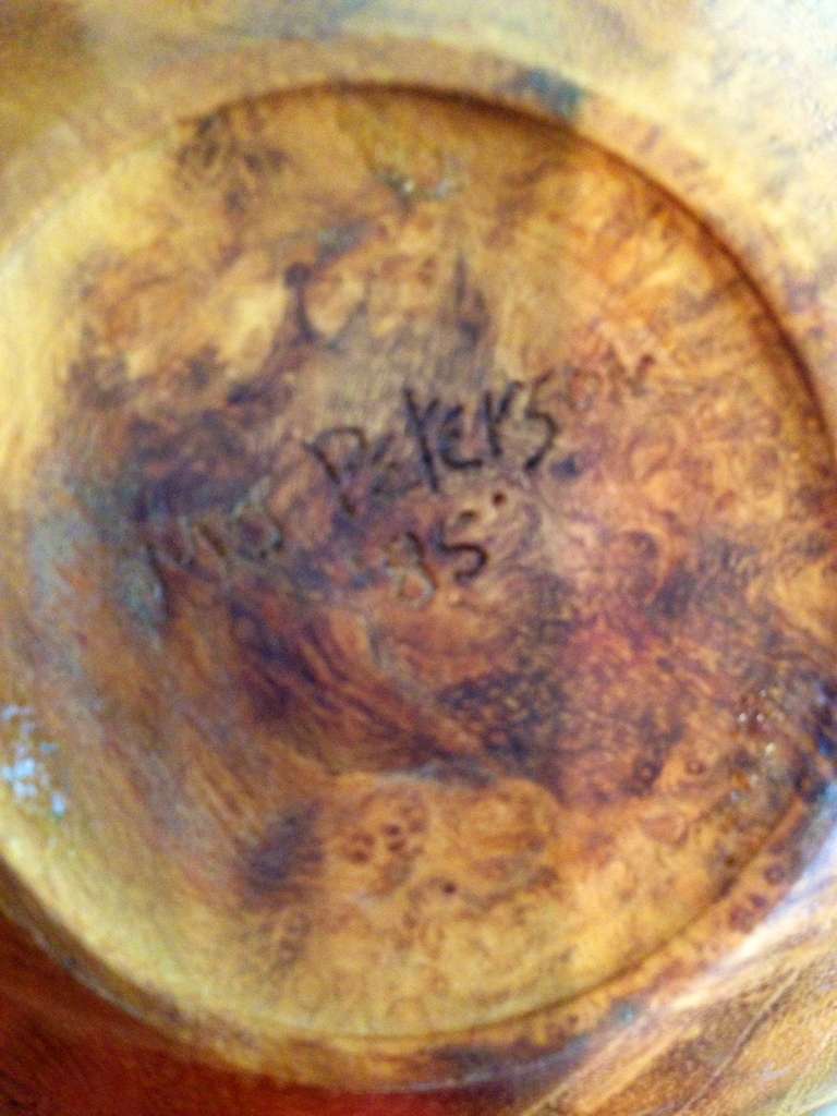 Michael Peterson Early Wood Turned Bowl