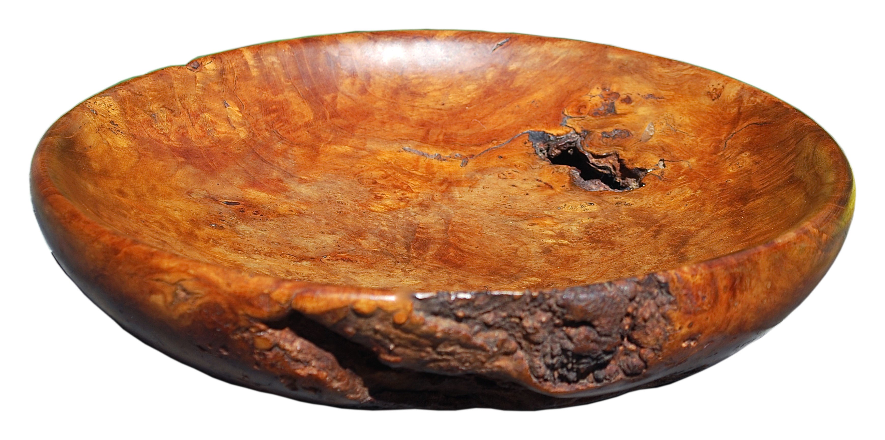 Melvin Lindquist Cherry Burl Bowl For Sale