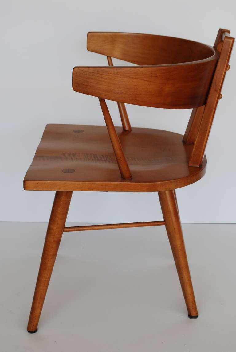 American Craftsman Set of Six Paul McCobb Style Dining Chairs