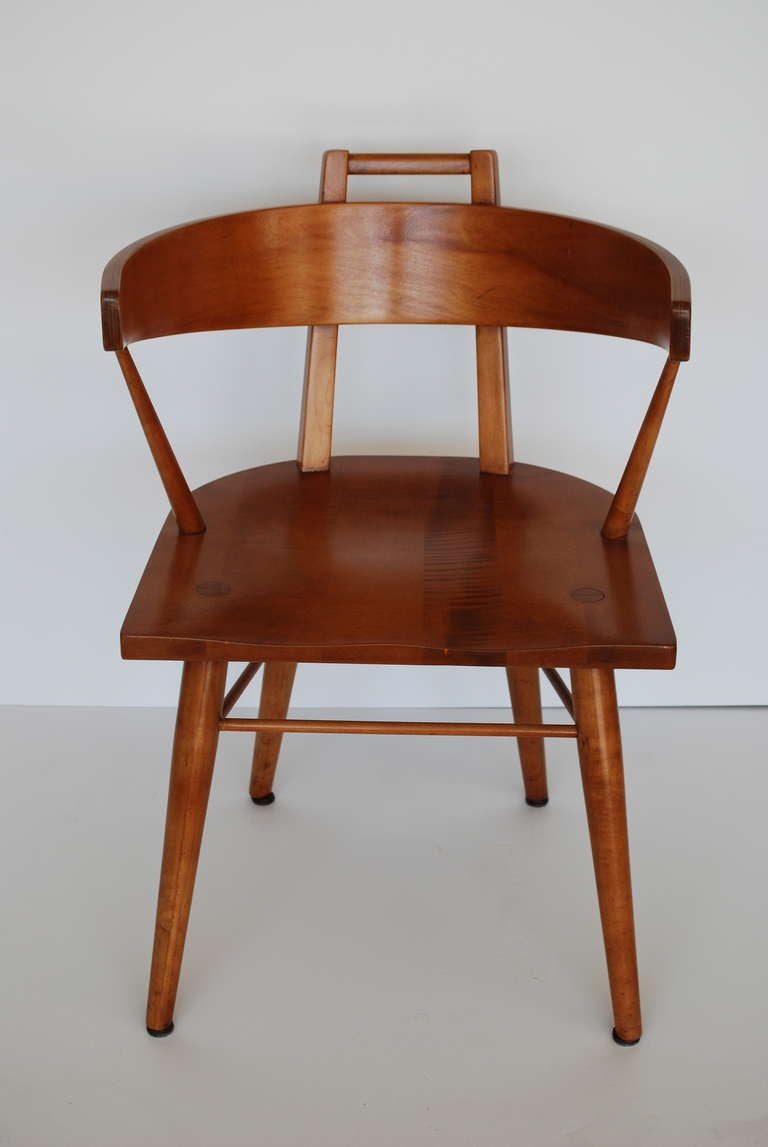 The influence of Danish and American design permeated all of the Northwest Chair Company's Mid-Century Modern lines. The designer behind this chair is thought to be Hugh Craft, the designer of the Kopenhavn line, a major success for Northwest in the