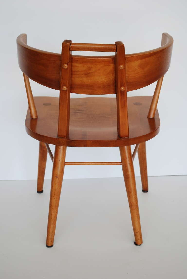 Set of Six Paul McCobb Style Dining Chairs In Excellent Condition In Los Angeles, CA