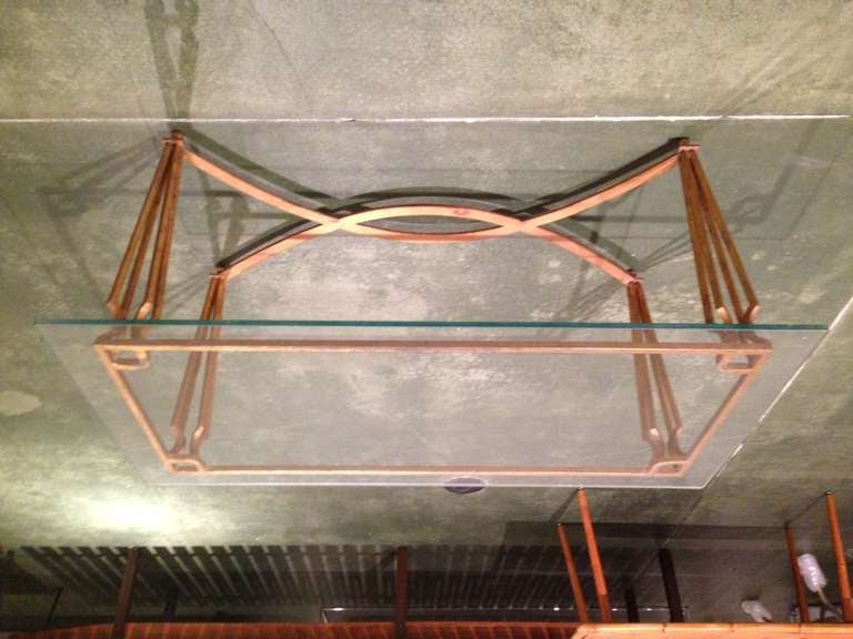 René Drouet Gilded Low Table