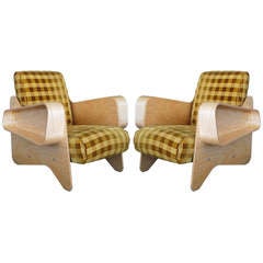 Pair of Marcel Breuer "Ventris" Chairs