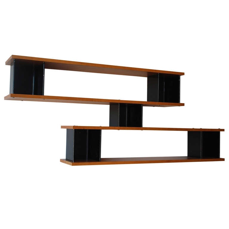 Charlotte Perriand and Jean Prouve "Nuage" Bibliotheque Shelf For Sale