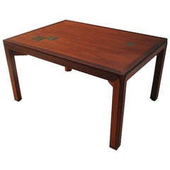 Edward Wormley, Otto and Gertrud Natzler Rosewood Cocktail Table