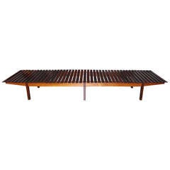 Rare Sergio Rodrigues Extra Large "Mucki" Bench