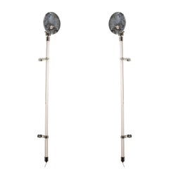 1970s Pair of Sconces by Peter Hamburger for Knoll