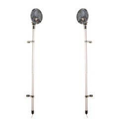 1970s Pair of Sconces by Peter Hamburger for Knoll