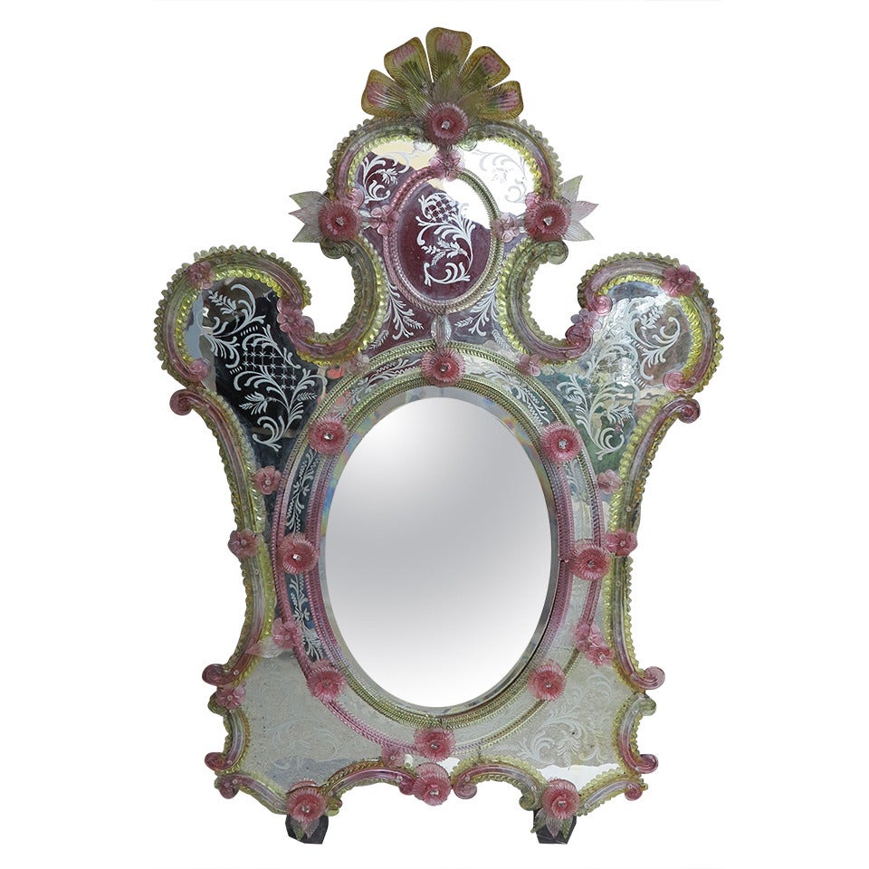 Extraordinary Murano Mirror
