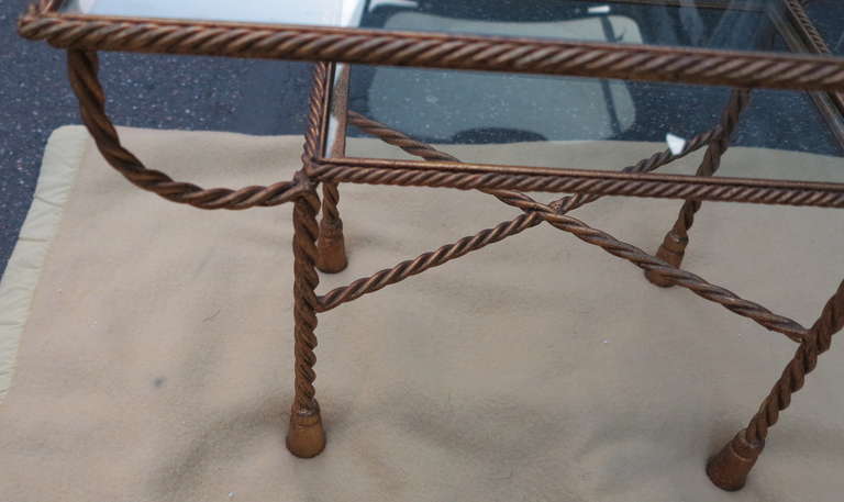 Coffee Table Decor Braided Rope 1