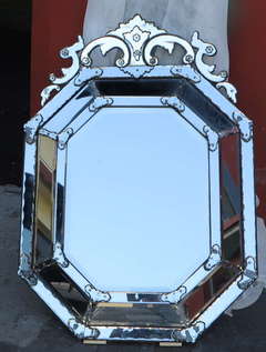 Venetian Beleveled Mercure Mirror