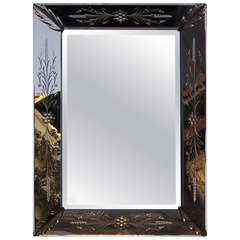 Venetian Mirror Pink Purple Color, Inclined Surfaces
