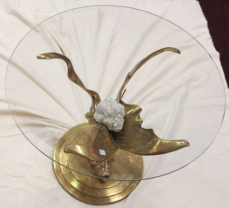 Coffee table or Pedestal Fish Daro or Duval Brasseur Style