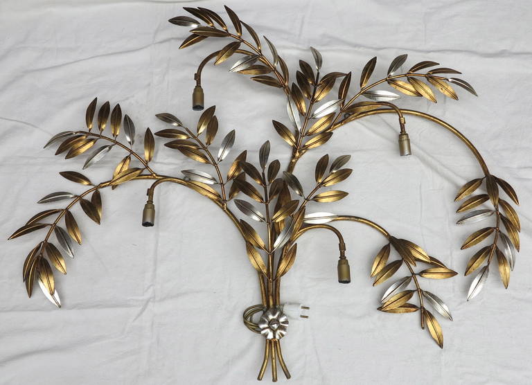 Wisteria Sconce with Four Lignts In Good Condition In Paris, FR